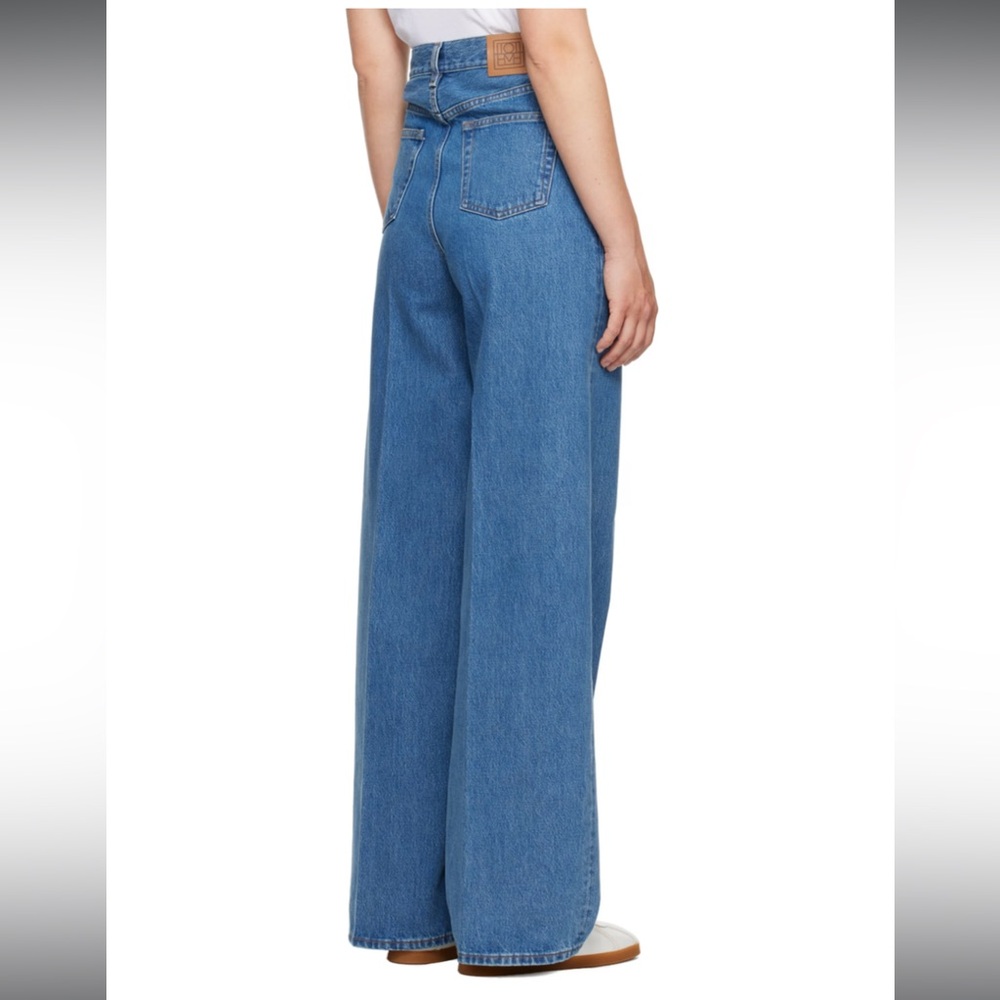 Toteme Wide Leg Jeans - Picture 7 of 15